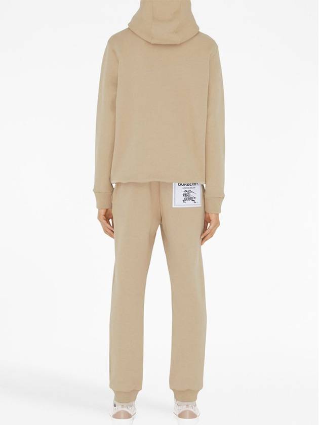 Burberry Men's Prorsum Label Cotton Hoodie Beige