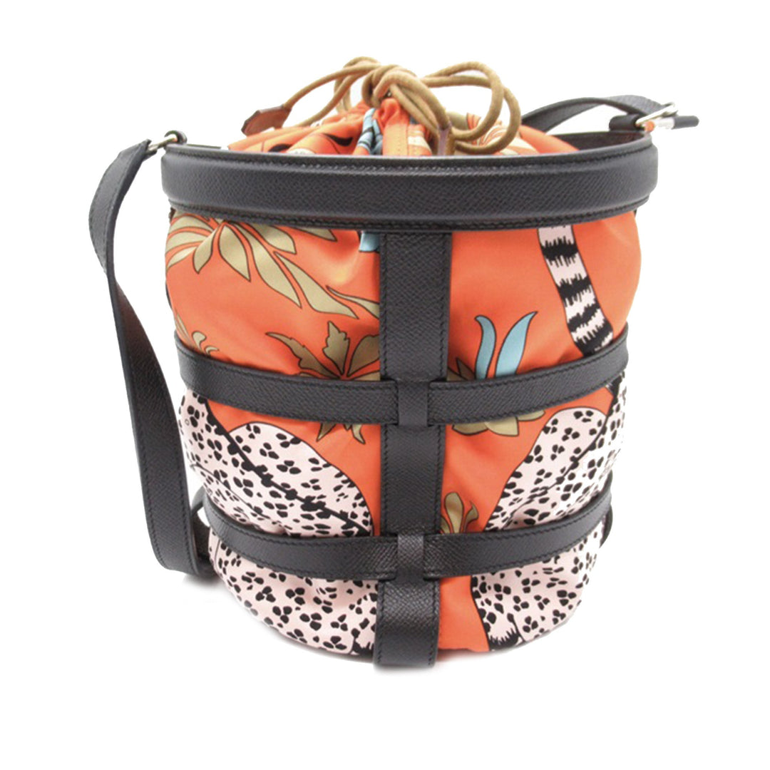 Top quality Hermes Epsom Silk Sac Musardine Bucket Bag
