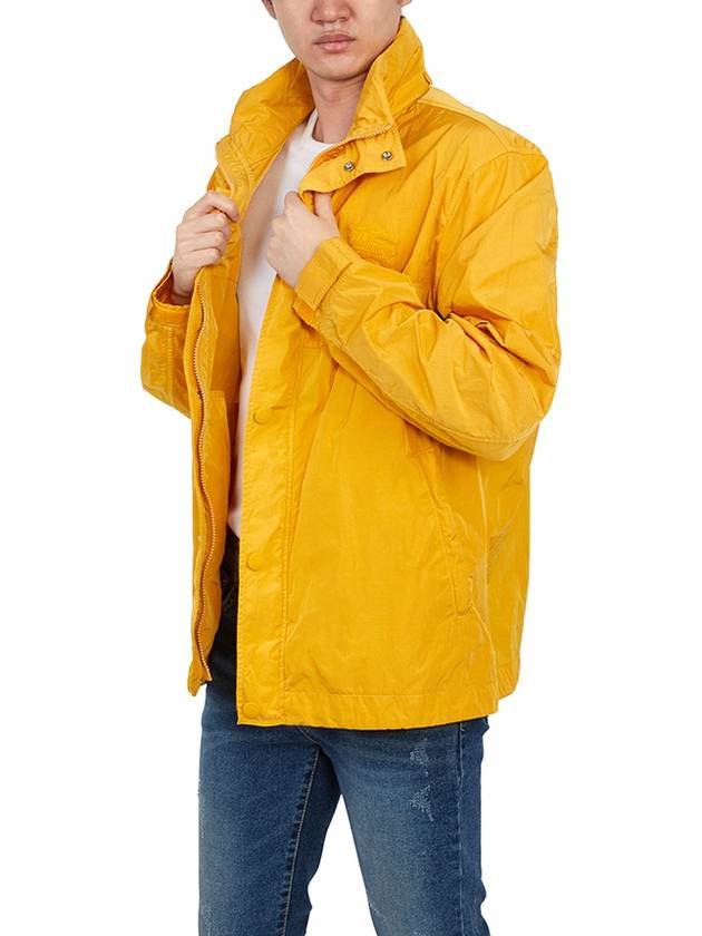 Burberry EKD Applique Nylon Windbreaker Yellow
