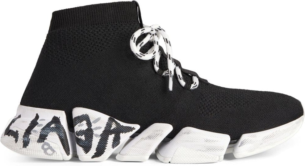 GRAFFITI MESH SNEAKERS