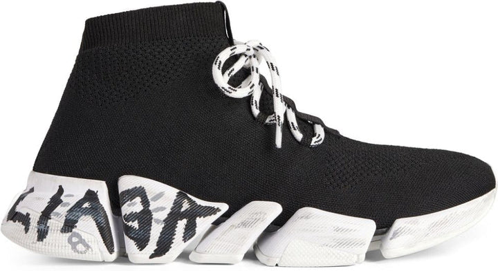 GRAFFITI MESH SNEAKERS