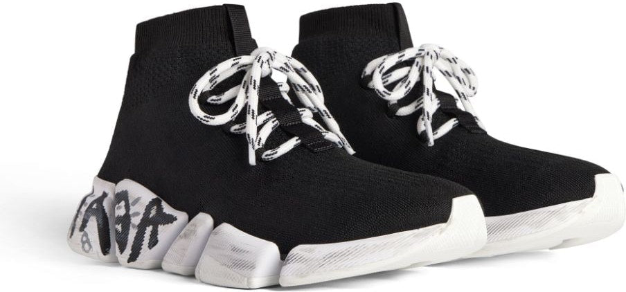GRAFFITI MESH SNEAKERS