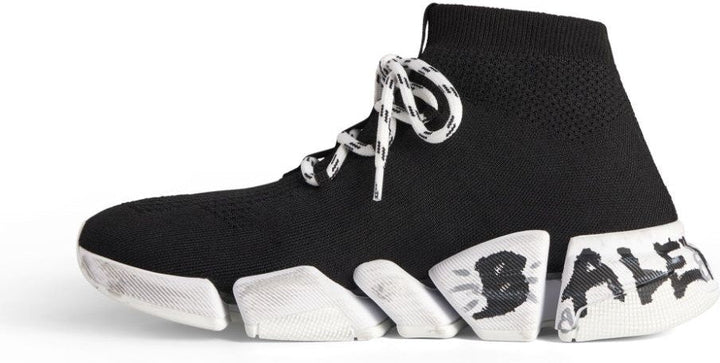 GRAFFITI MESH SNEAKERS