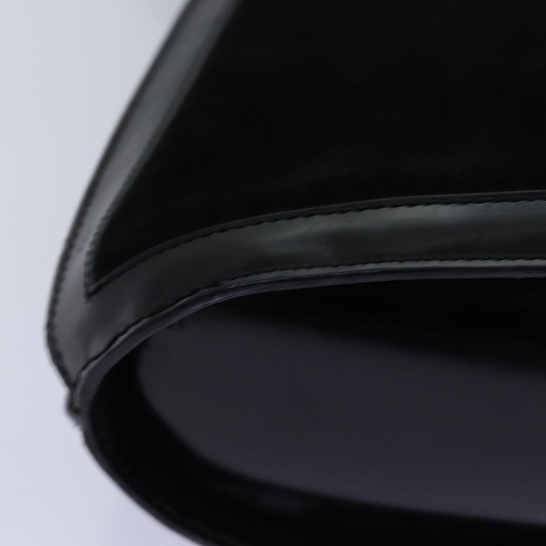 Celine Shoulder Bag Suede Black Auth 76995