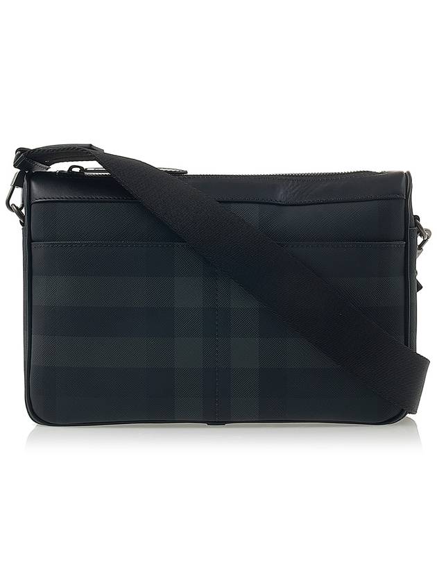Burberry Rambler Check Cross Bag Charcoal
