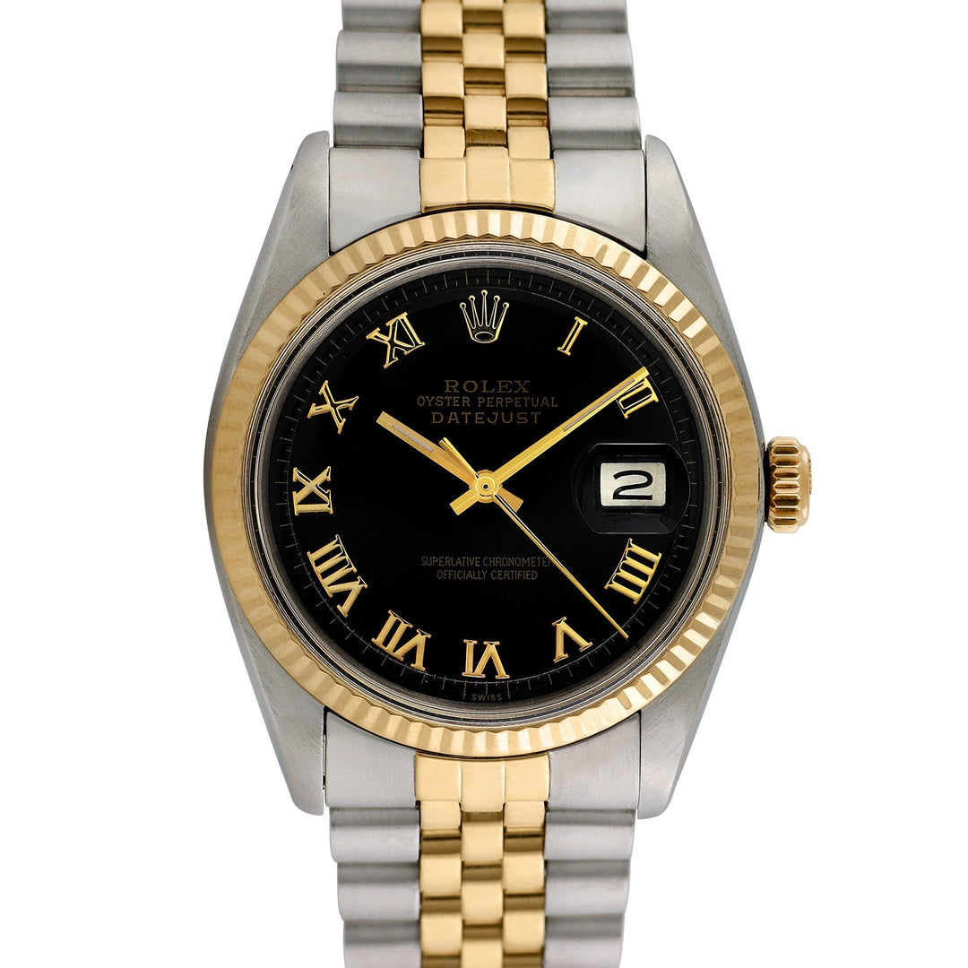 Rolex Men's Two-tone  Datejust, oyster perpetual, item #51
