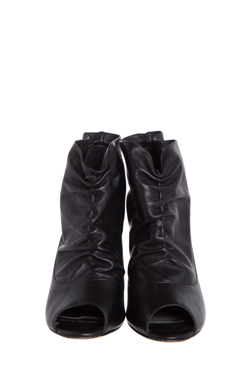 Manolo Blahnik Black Booties SZ 40.5
