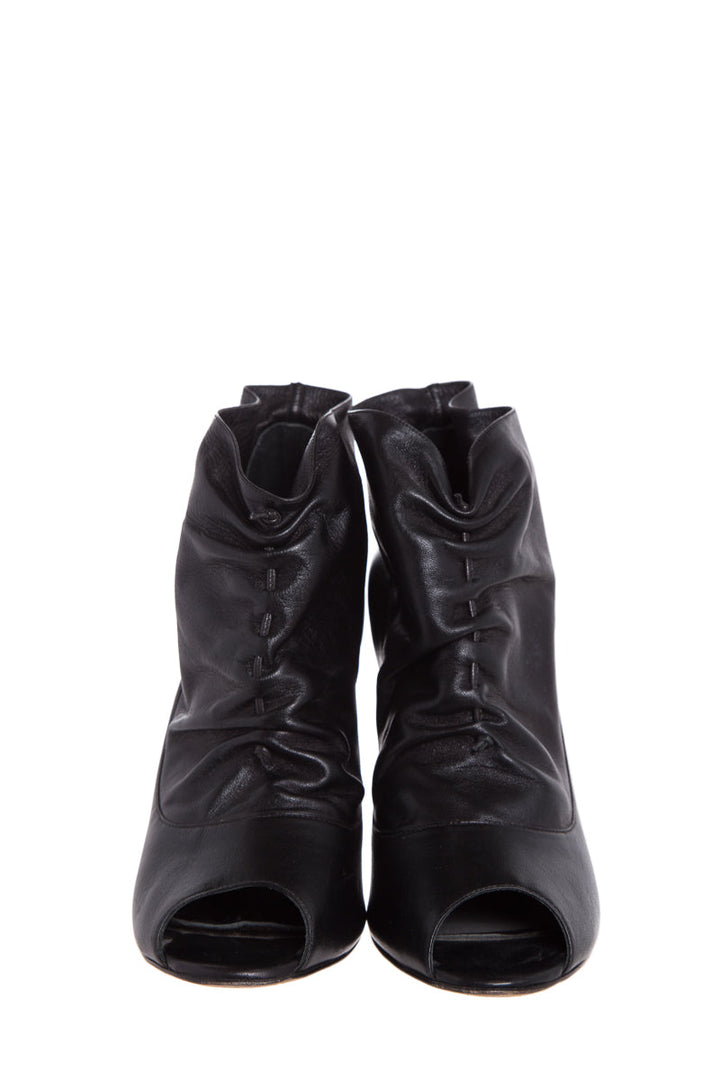 Manolo Blahnik Black Booties SZ 40.5