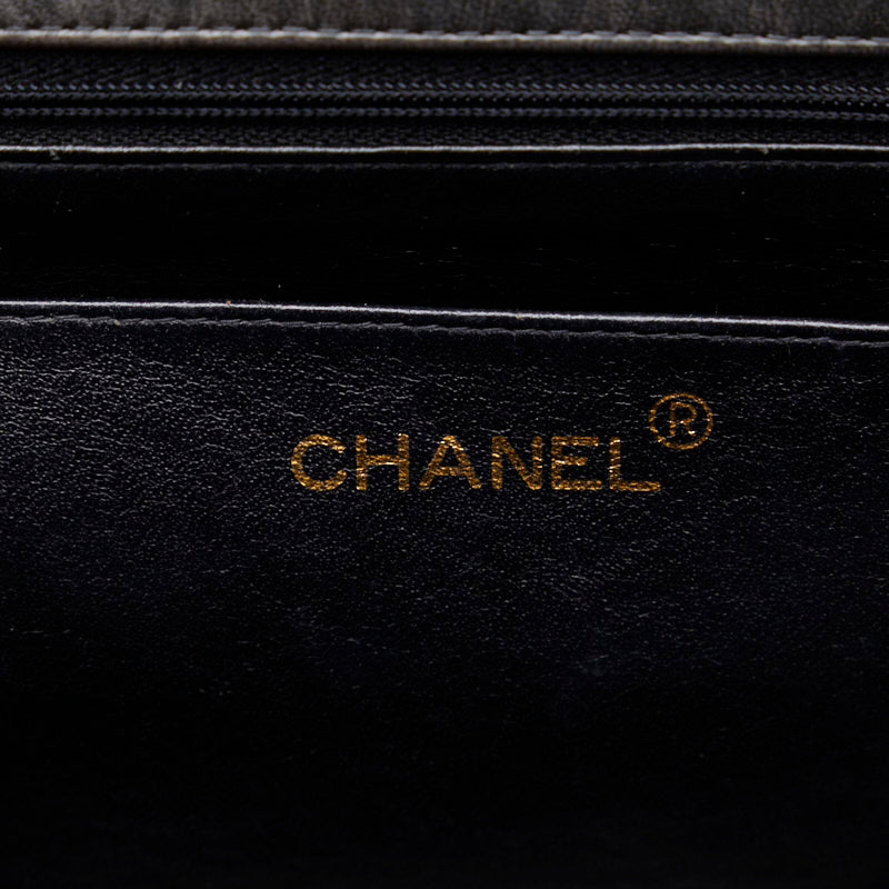 Top Quality Chanel Decamatrasse 30 Cocomark ingle Flap Chain Shoulder Bag Black   CHANEL