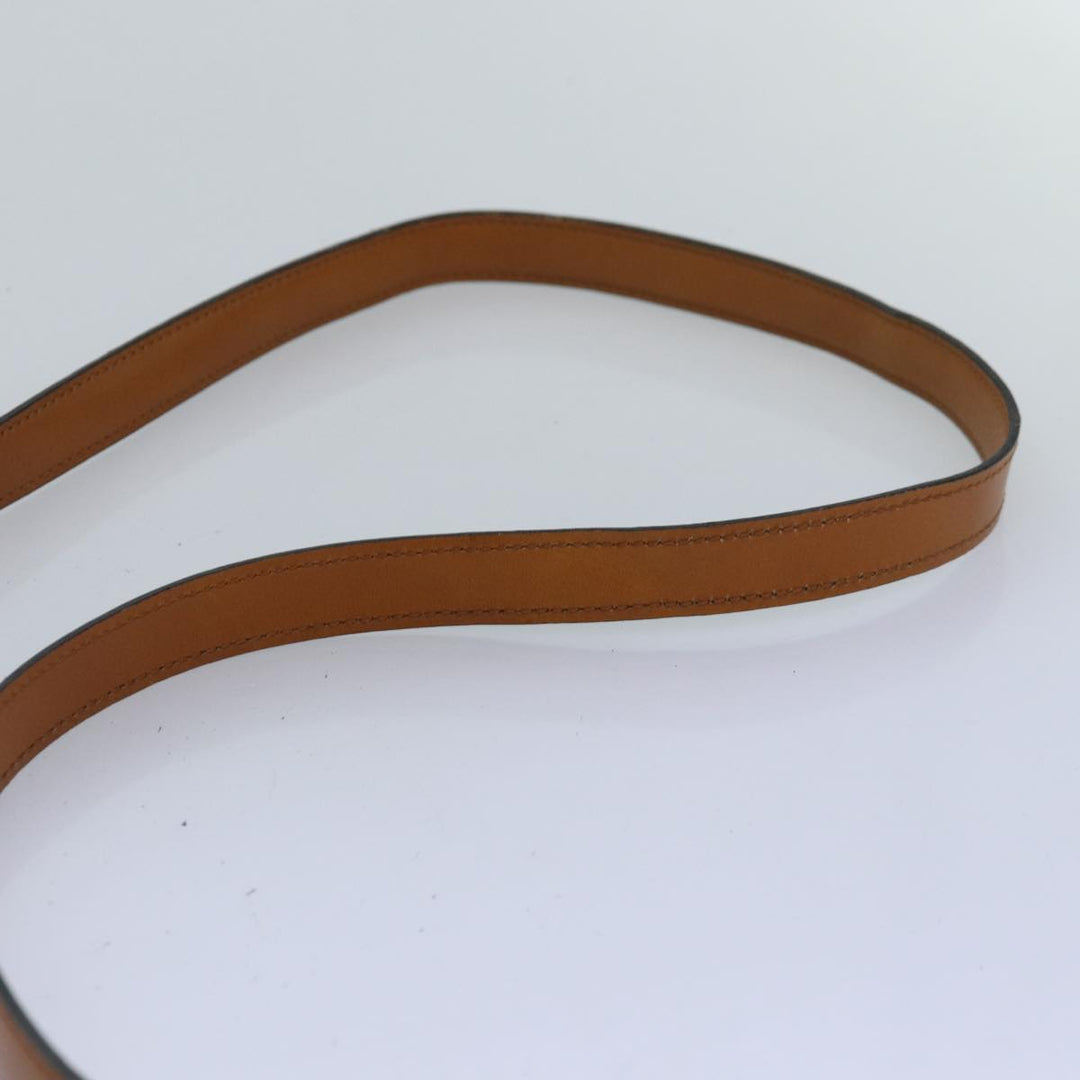 Celine Hand Bag Leather 2way Brown Auth 77233