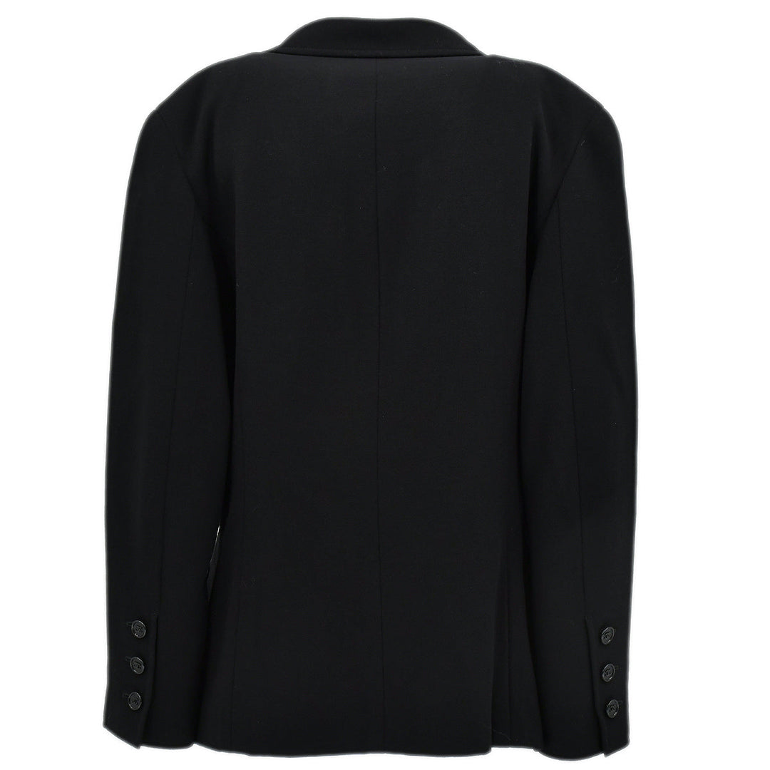 Top Quality Chanel Double Breasted Jacket Black 97P #42