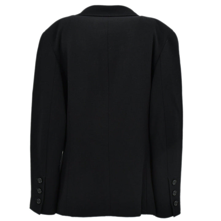 Top Quality Chanel Double Breasted Jacket Black 97P #42