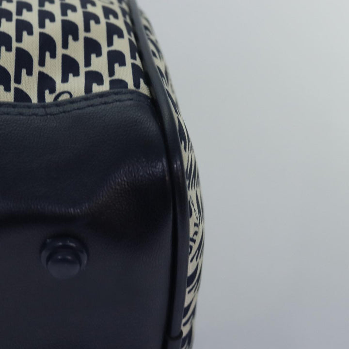 Chloe Hand Bag Nylon Navy 77642