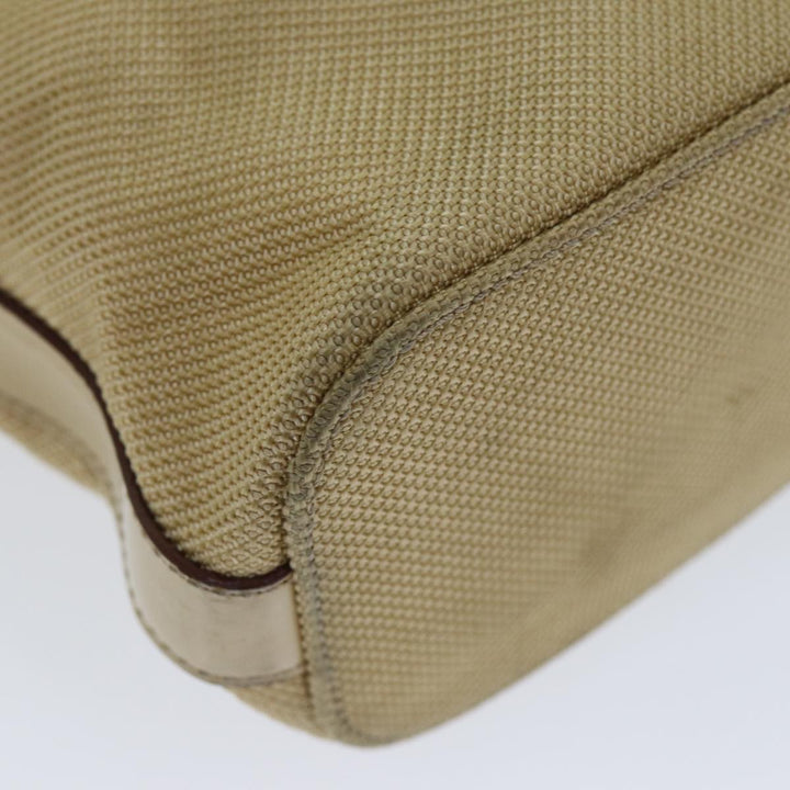 Celine Hand Bag Canvas Beige Auth 77718