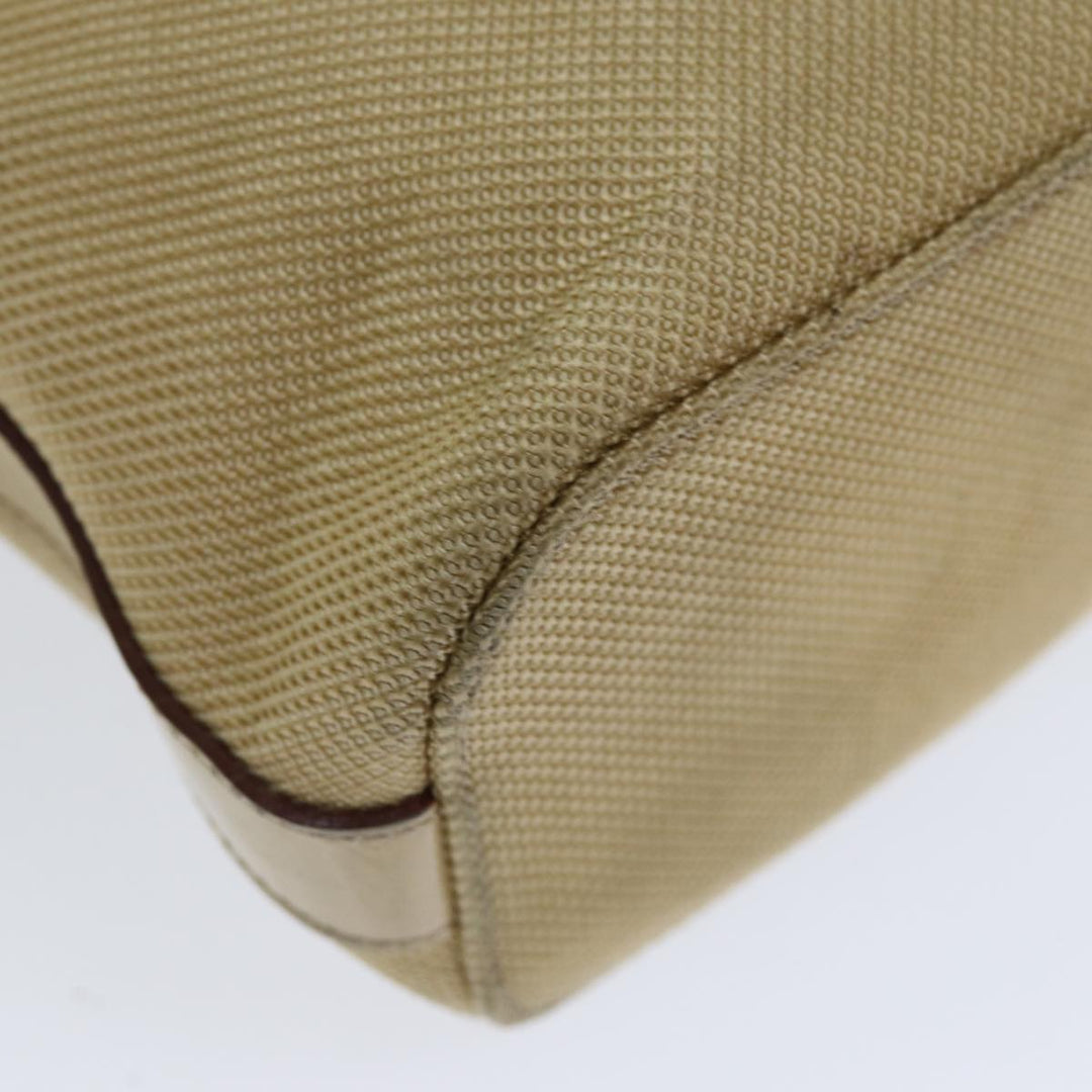 Top Quality Celine Hand Bag Canvas Beige Auth 77718