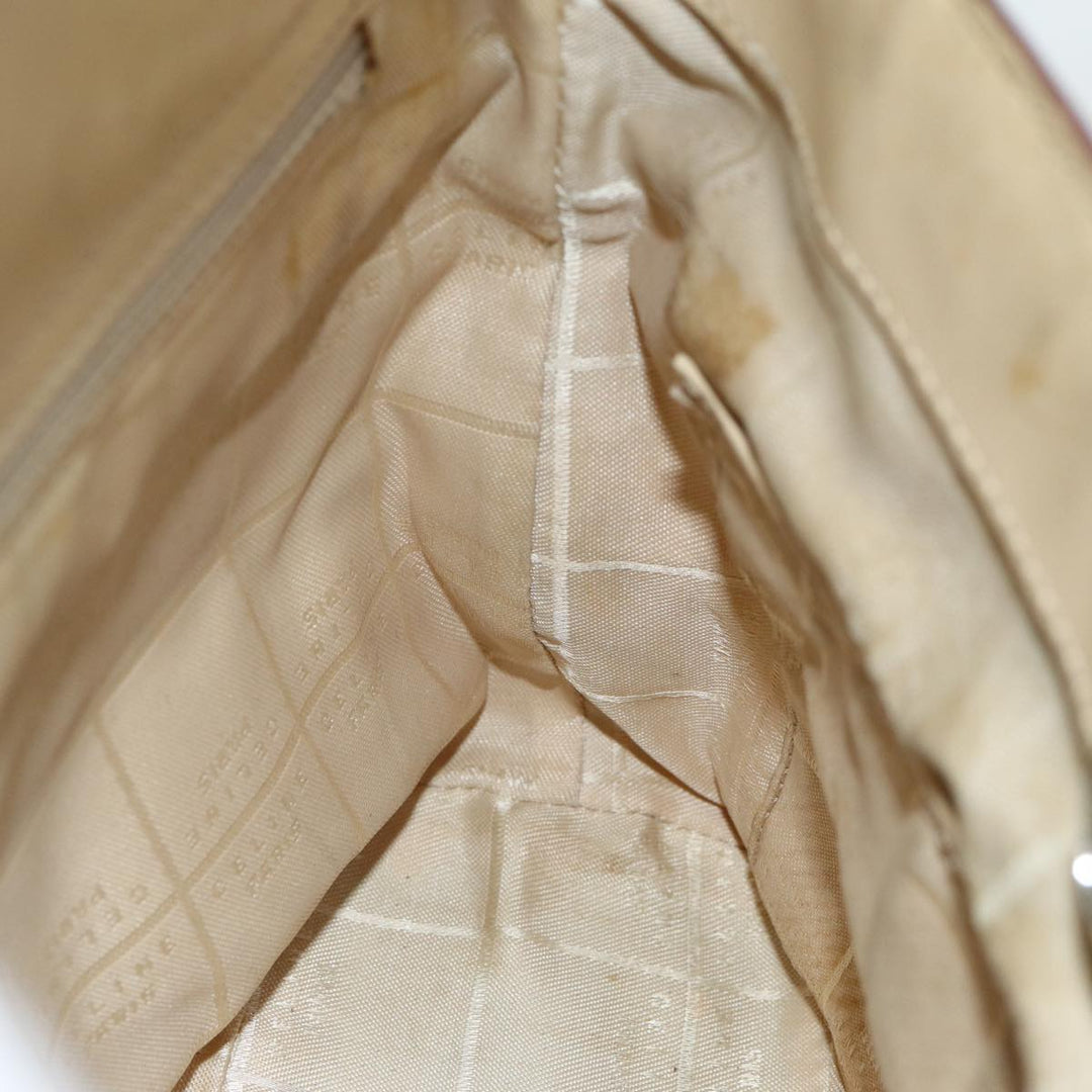 Celine Hand Bag Canvas Beige Auth 77718