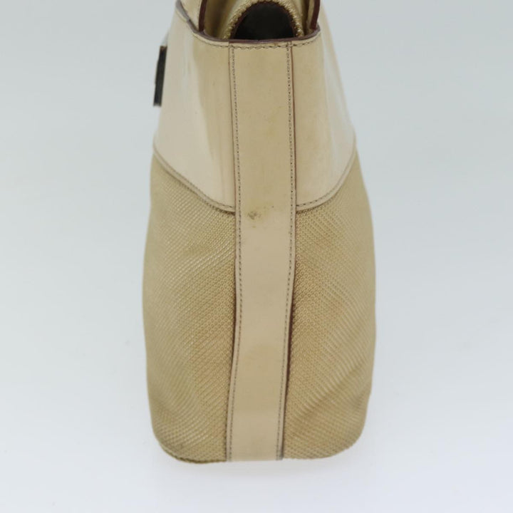 Celine Hand Bag Canvas Beige Auth 77718