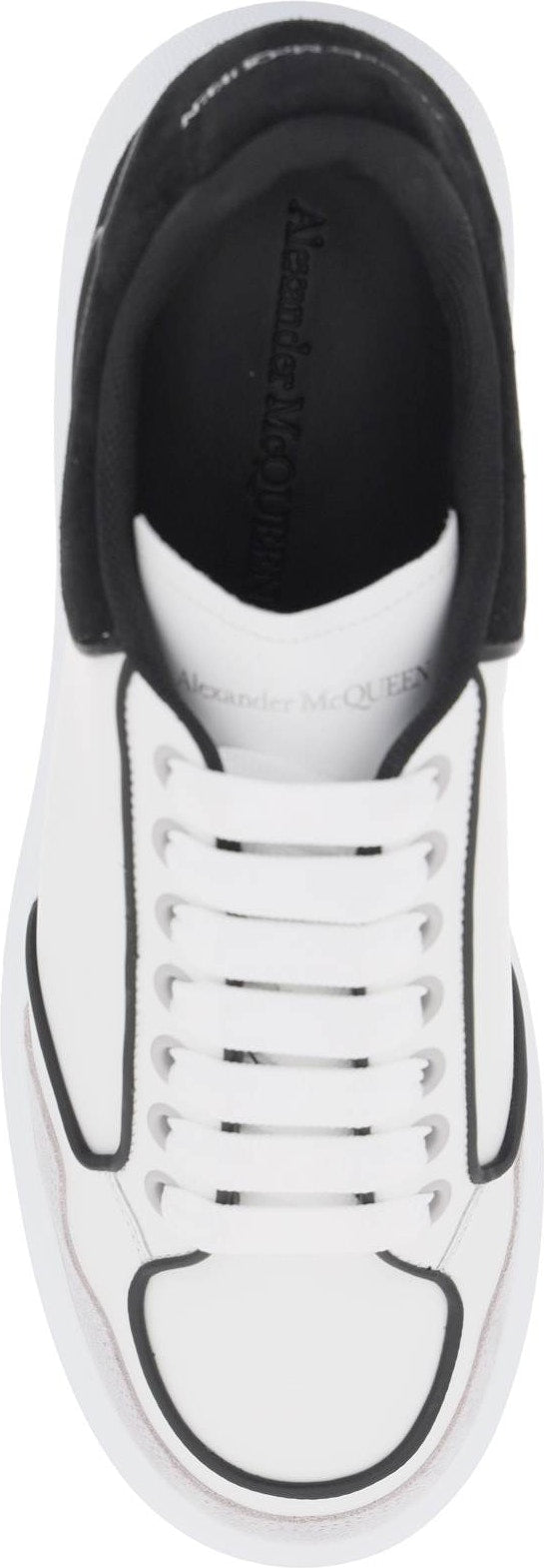 WHITE/BLACK OVERSIZE SNEAKER
