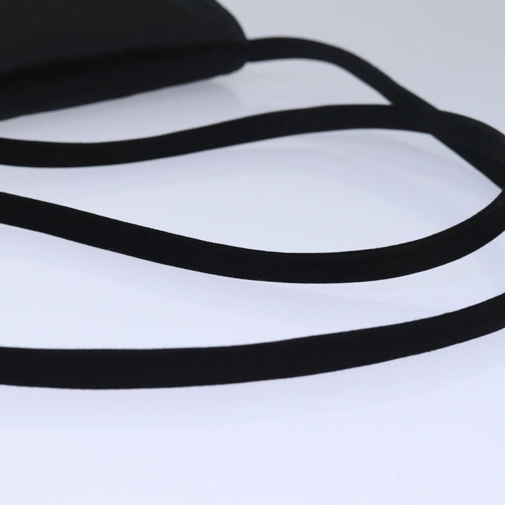 Celine Shoulder Bag Nylon Black Auth 77757