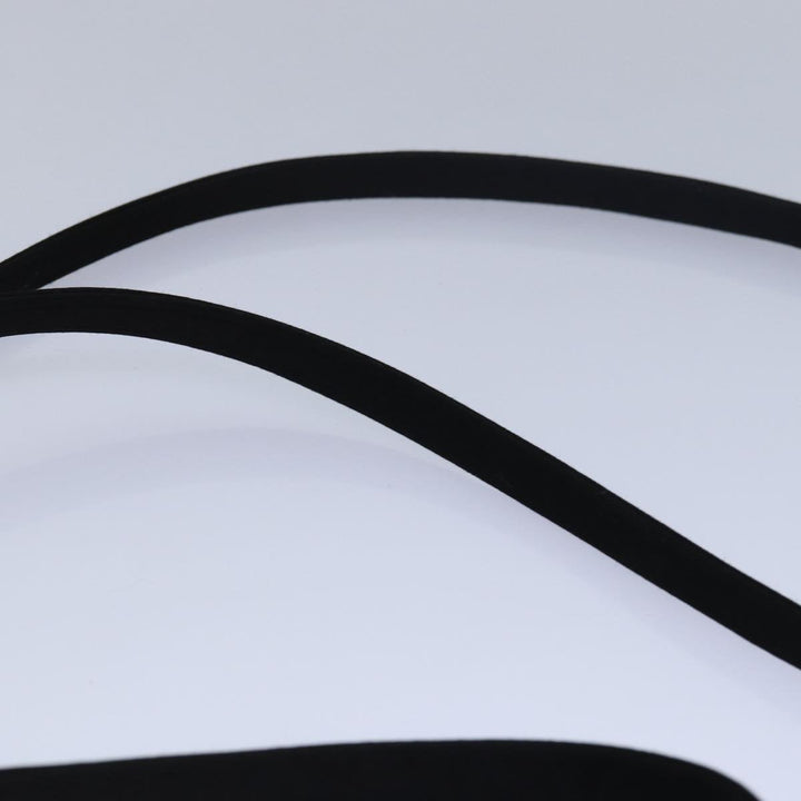Celine Shoulder Bag Nylon Black Auth 77757