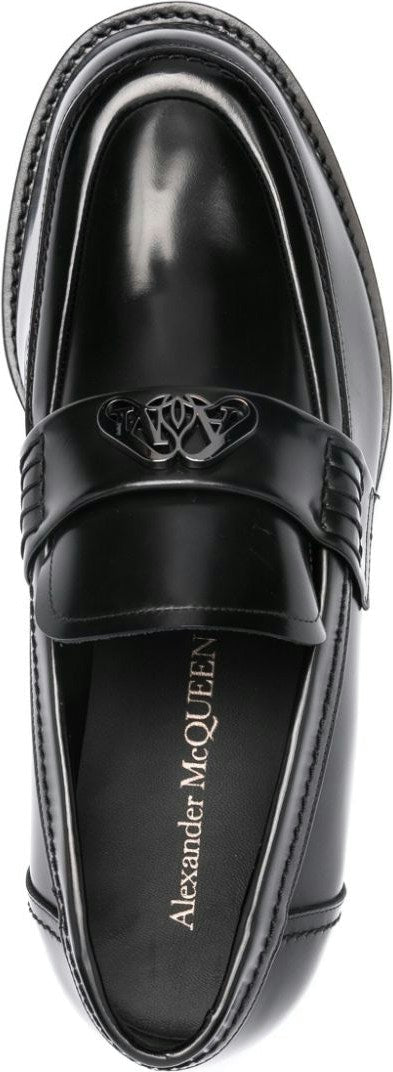 SEAL LEATHER LOAFERS