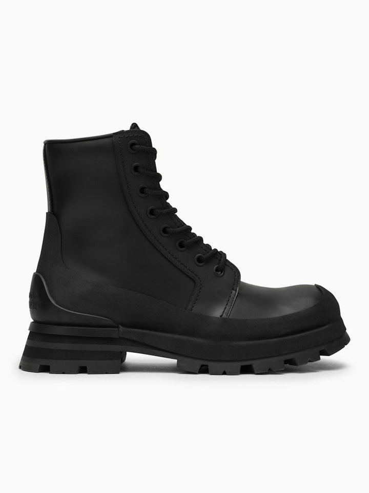WANDER LEATHER LACE-UP BOOTS