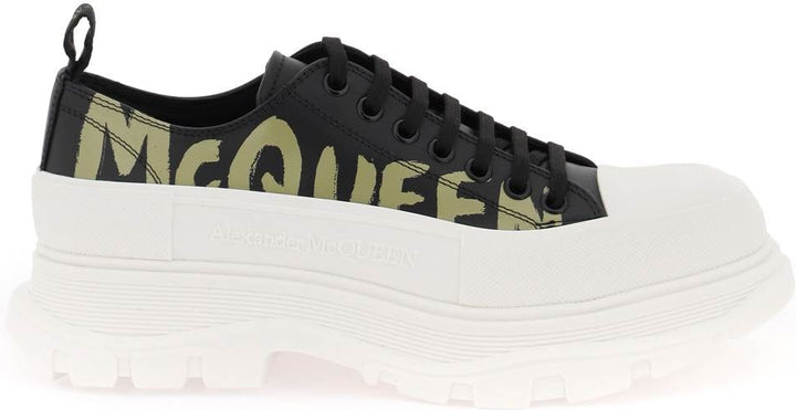 TREAD SLICK SNEAKERS WITH GRAFFITI LOGO