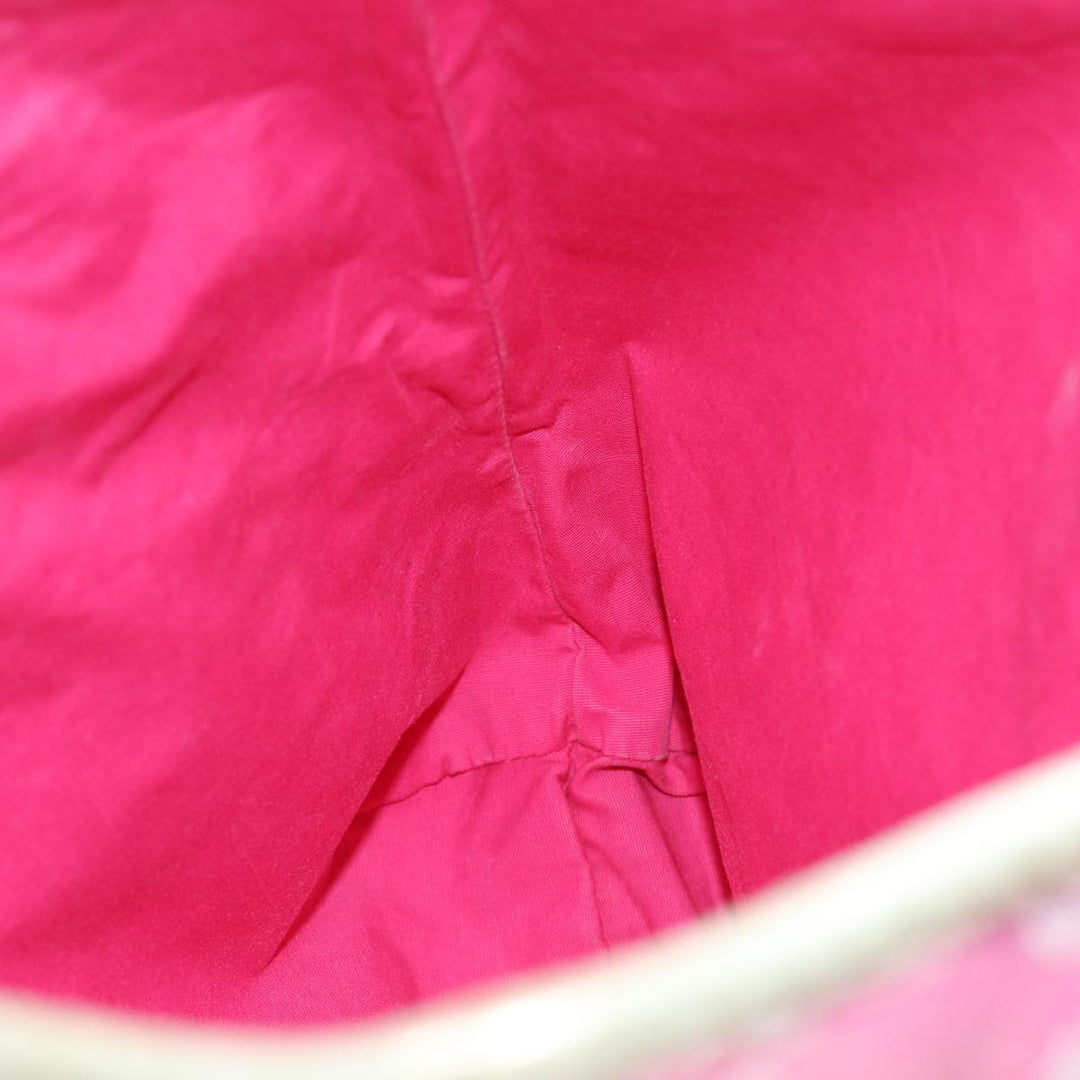 Celine Paris Macadam Canvas Tote Bag Pink Auth 77842