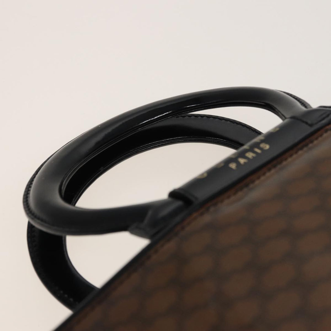 Celine Macadam Canvas Tote Bag Brown Auth 77843
