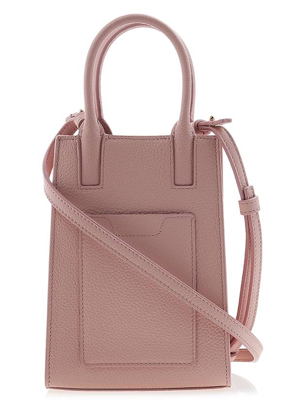 Burberry Micro Frances Leather Tote Bag Pink