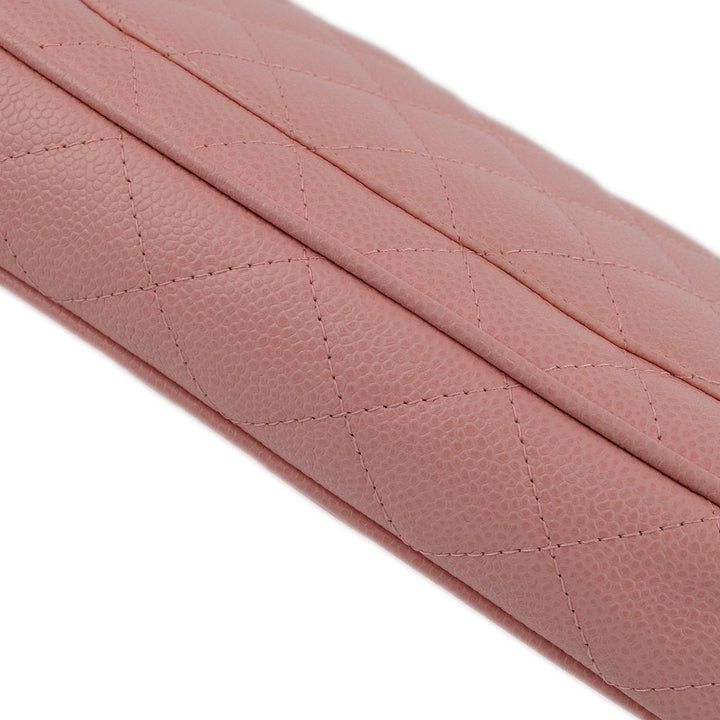 Top Quality Chanel Pink Caviar Hobo Chain Handbag