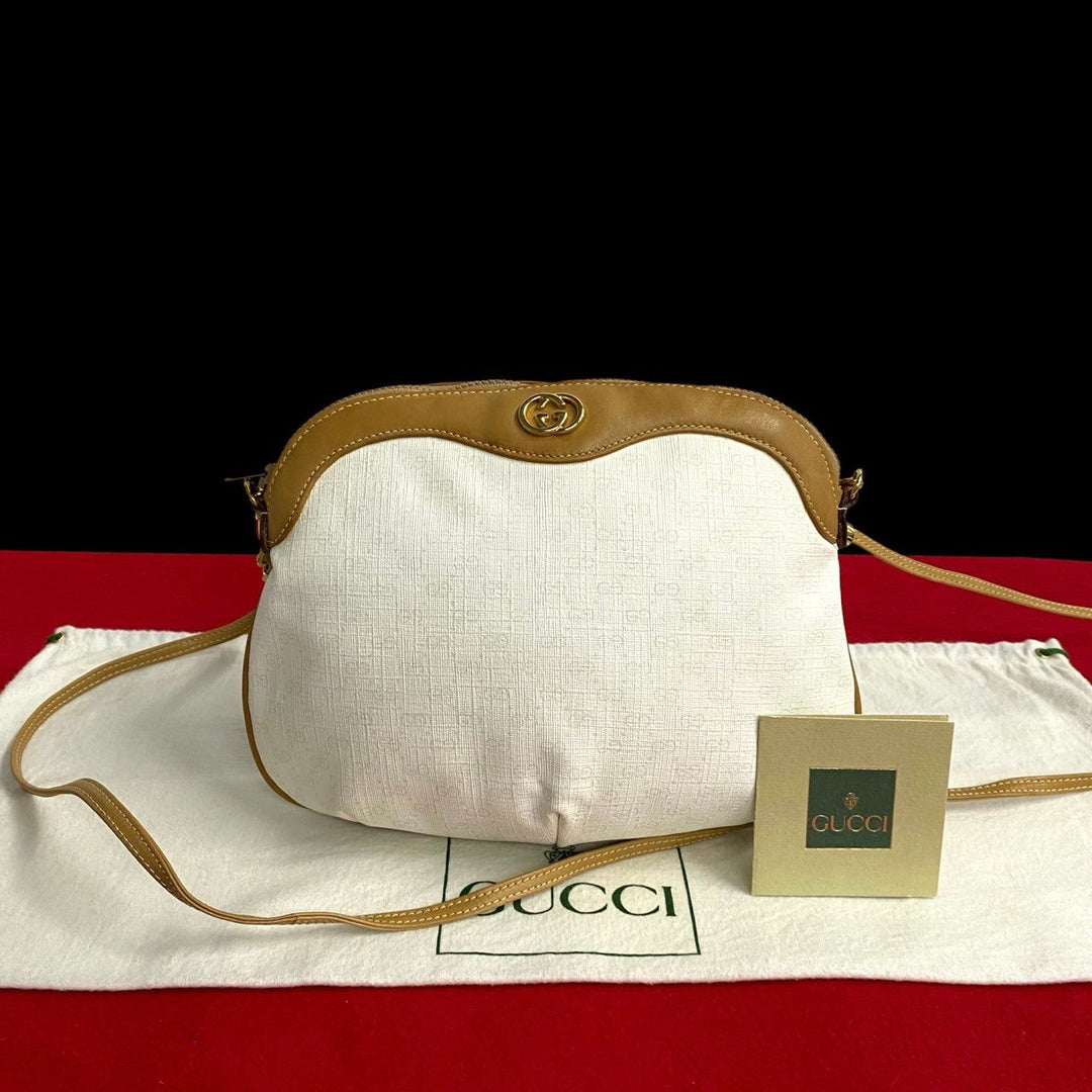Gucci Micro GG Canvas Crossbody Bag Canvas Crossbody Bag