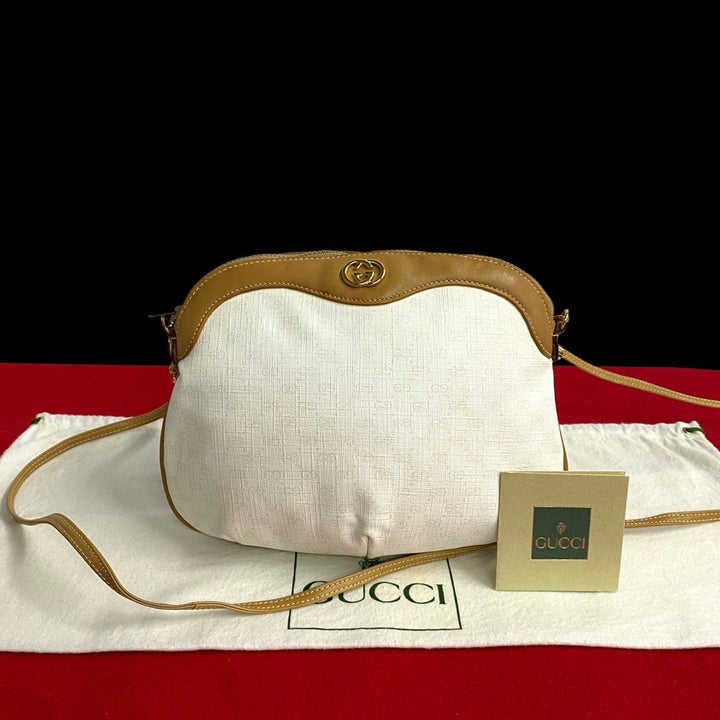 Gucci Micro GG Canvas Crossbody Bag Canvas Crossbody Bag