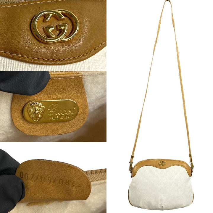 Gucci Micro GG Canvas Crossbody Bag Canvas Crossbody Bag