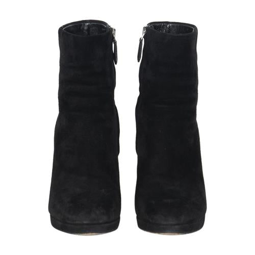 Prada Suede Platform Boots