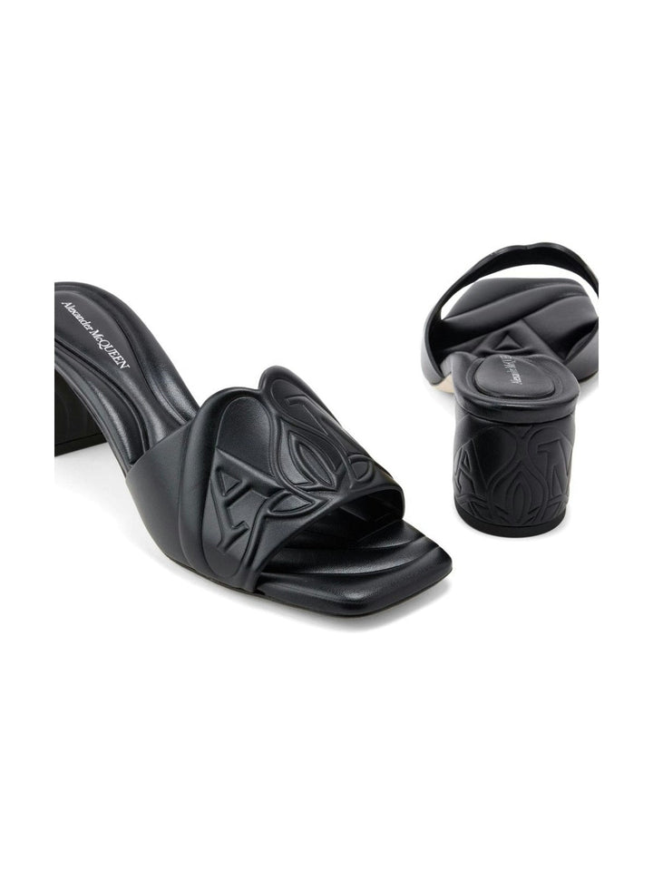 SEAL LEATHER SANDALS