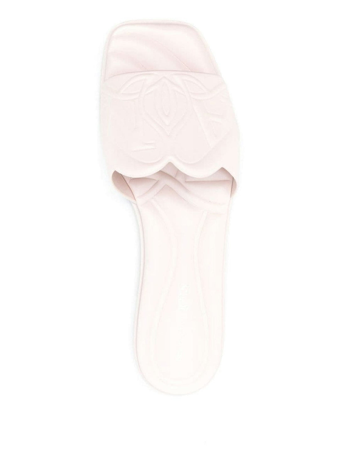LEATHER FLAT SANDALS