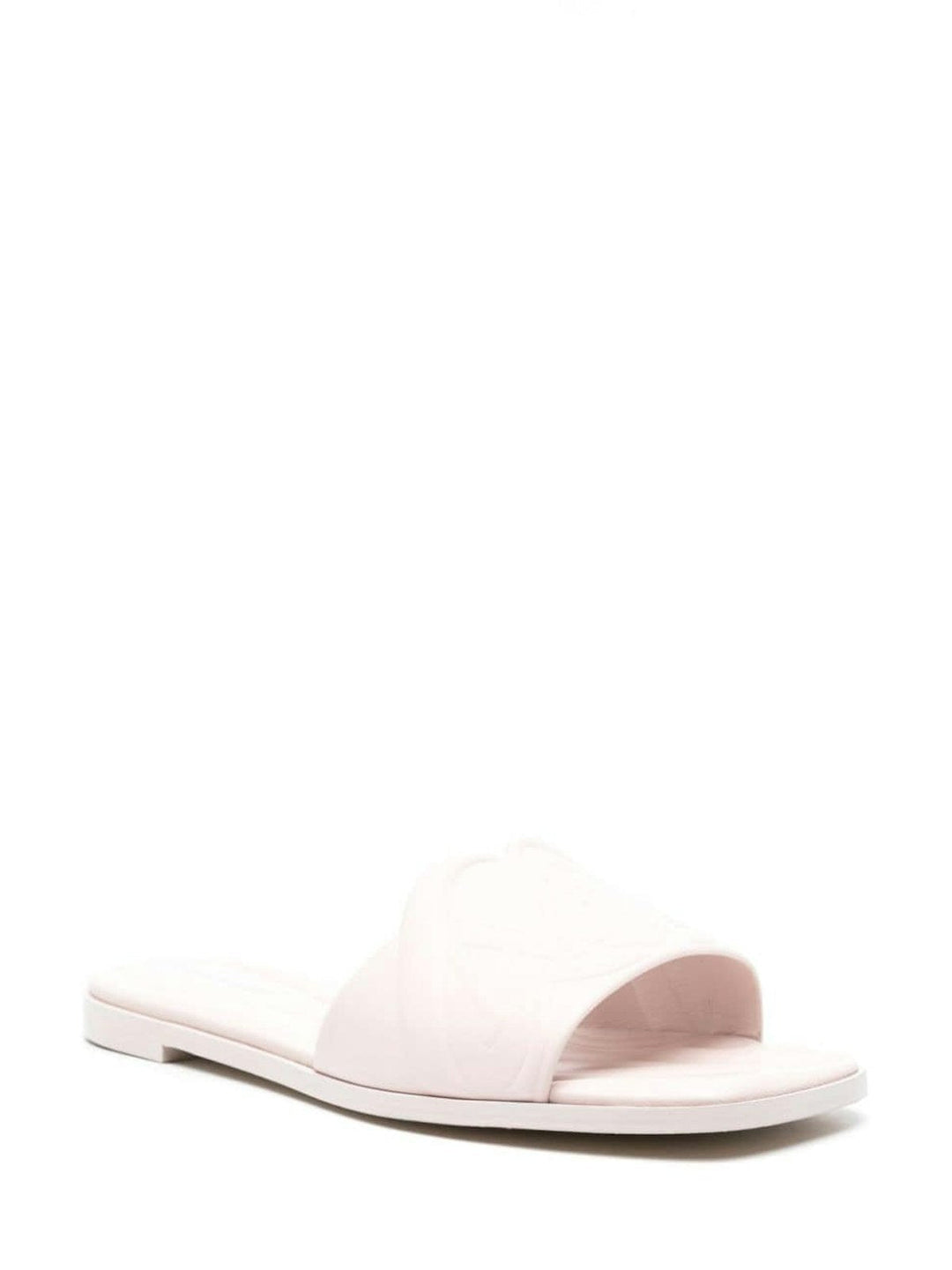 LEATHER FLAT SANDALS