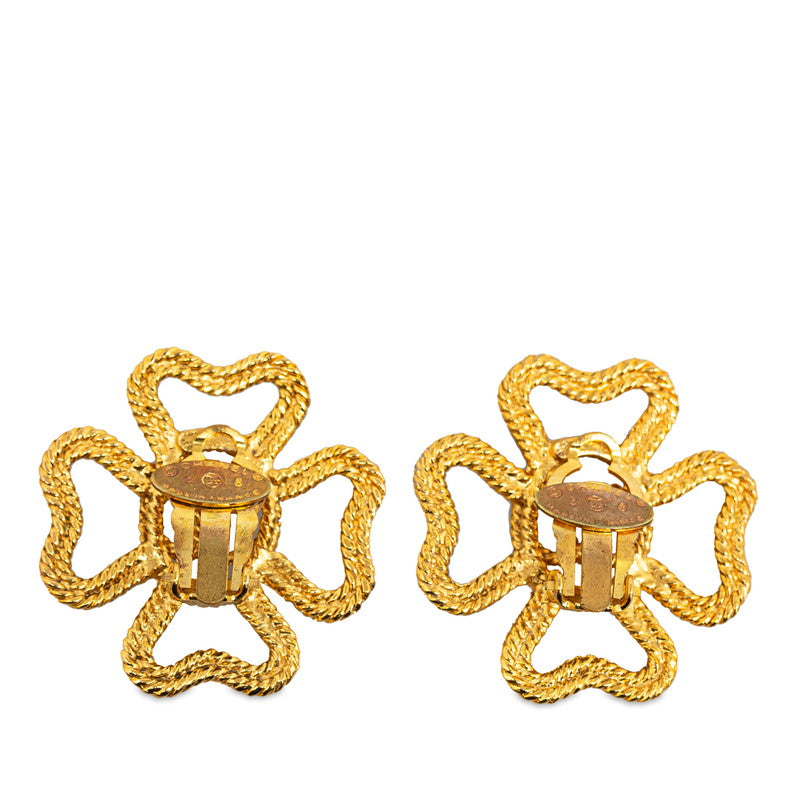 Top Quality Chanel Coco Clover Motif Earring G   Chanel