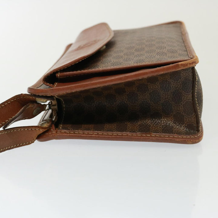 Celine Canvas Clutch Bag 2Set Brown Auth 78513