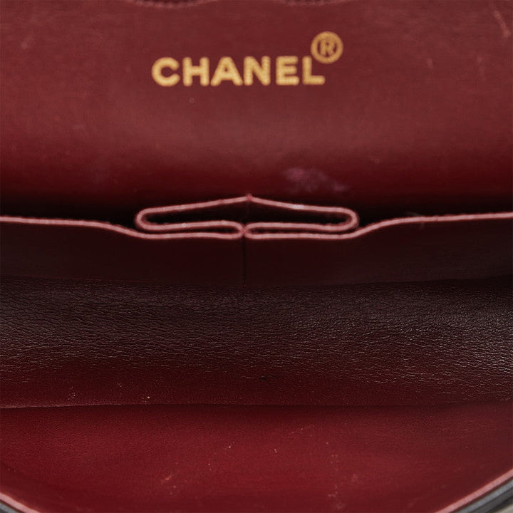 Top Quality Chanel Matrace 25 Double Flap Chain houlder Bag Black   Chanel