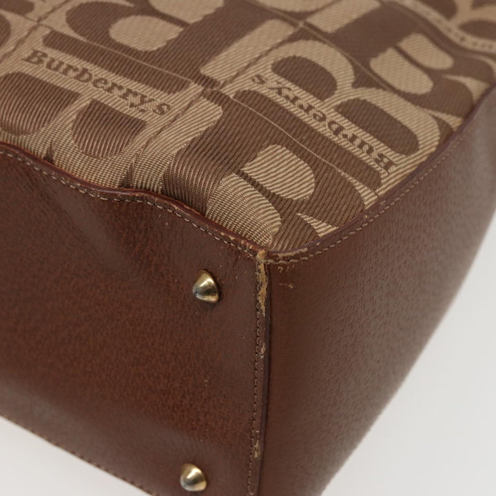 BurberrySs Shoulder Bag Canvas Brown Auth 78848