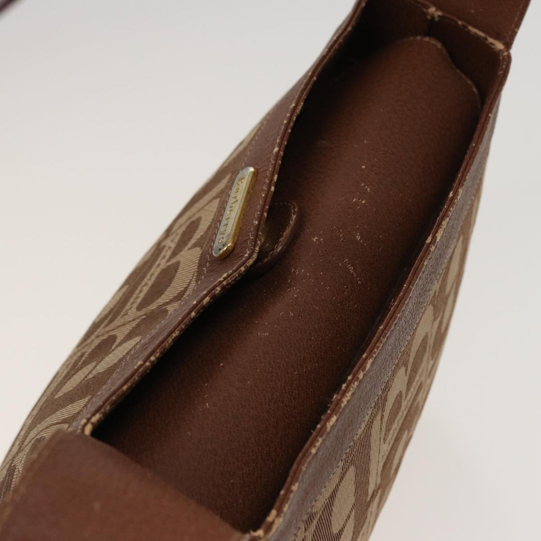 BurberrySs Shoulder Bag Canvas Brown Auth 78848