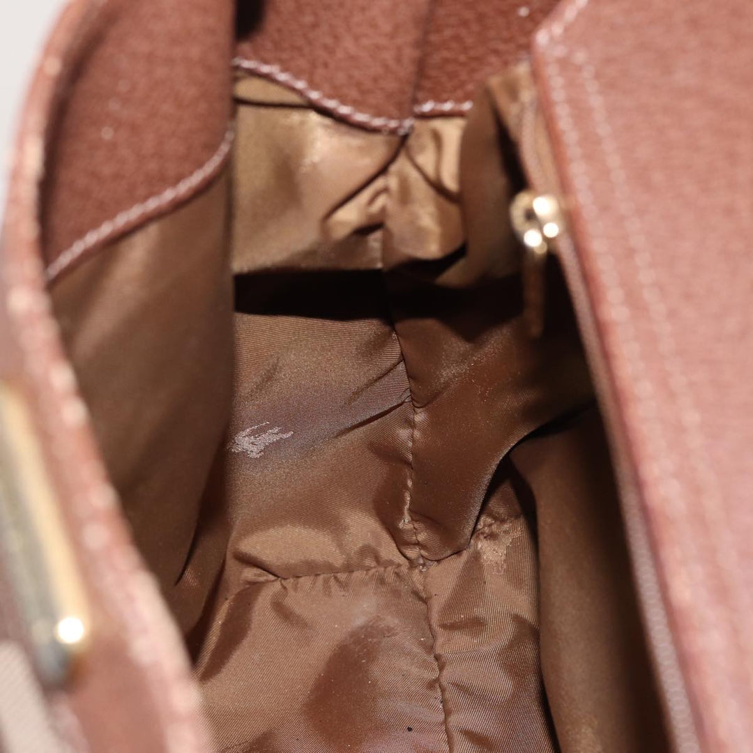BurberrySs Shoulder Bag Canvas Brown Auth 78848