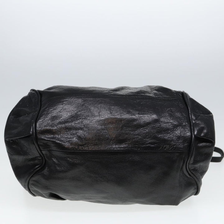 Chloe Etel Hand Bag Leather 2way Black 78862