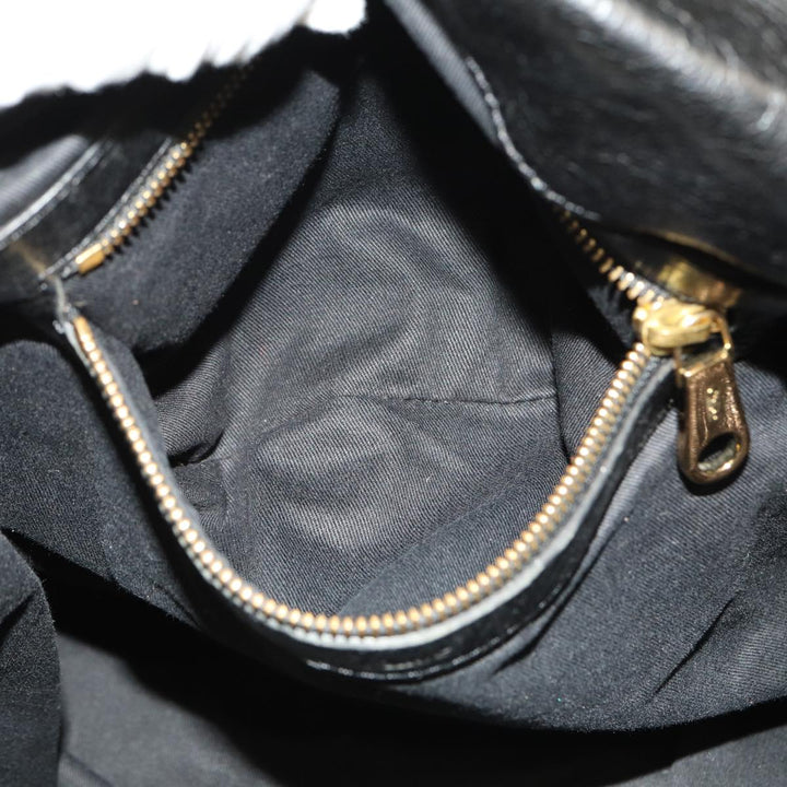 Chloe Etel Hand Bag Leather 2way Black 78862