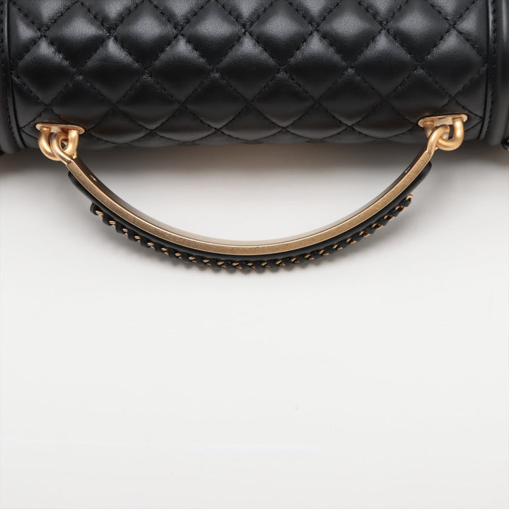 Top Quality Chanel Boy Top Quality Chanel  Chain Shoulder Bag Black G