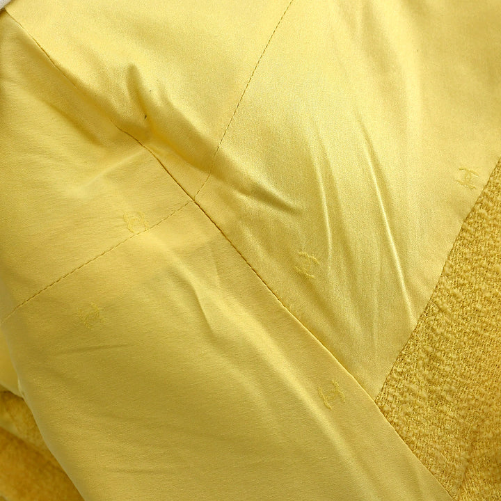 Top Quality Chanel Single Breasted Jacket Yellow 99C #40