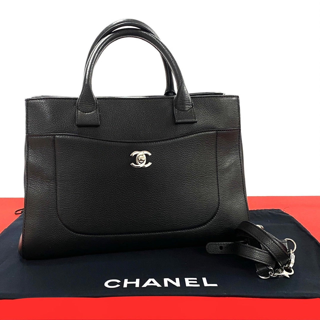 Top Quality Chanel Caviar Skin Neo Executive 2way Bag