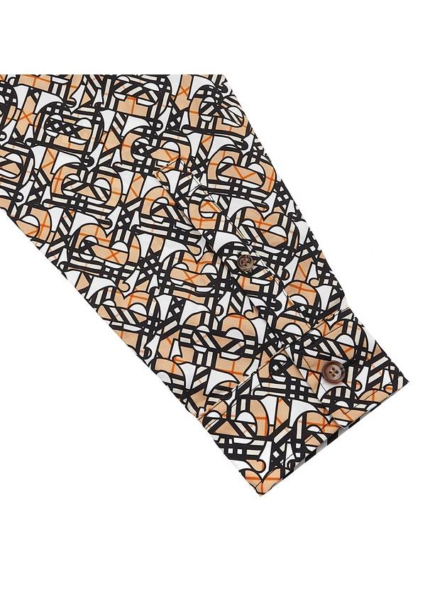 Burberry Monogram Logo Print Shirt